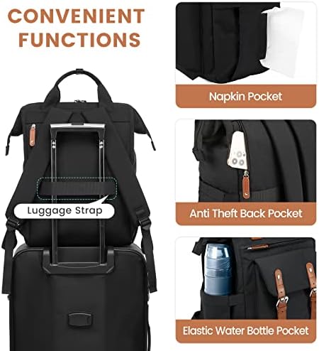 LoveVook torbica za prijenosno računalo za žene koje rade putuju putnički ruksak poslovna torba za računalne torbe liječnika