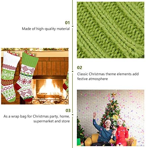 Aboofan 1 PC božićno drvce Poklon čarapa Kreativna čarapa za čarape Kućne pribor za zabavu