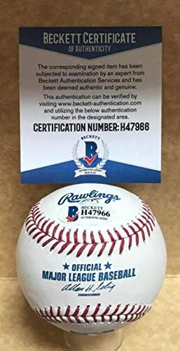 Bobby Valentine Mets/Dodgers potpisali su auto M.L. Baseball Beckett H47966