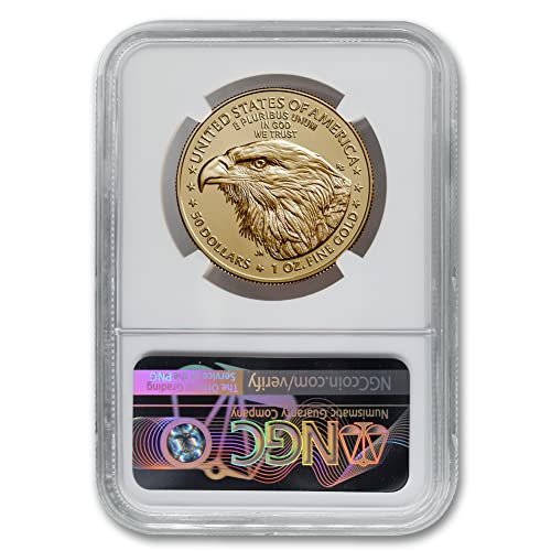 2023 Nema metvice 1 Oz American Eagle Gold Bullion Coin Gem necirkulirano 50 dolara prodavač Gemunc