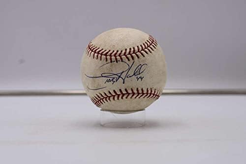 Toby Hall potpisao 2004. godine, igrao je bejzbol autogram Ironclad/MLB holo D2232 - Autografirani bejzbol