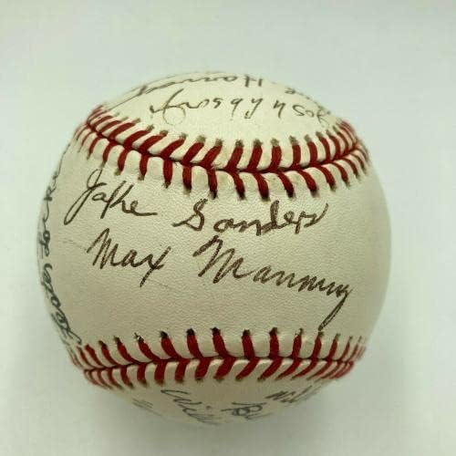 Willie Mays Josh Gibson Jr. Legends Negro League potpisao je bejzbol JSA CoA - Autografirani bejzbol