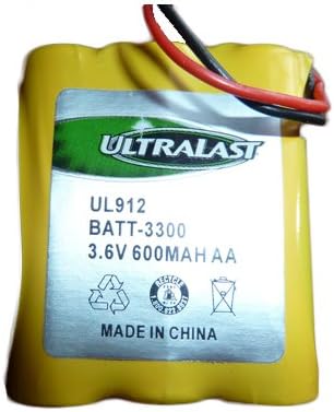 Ultralast bežična baterija za zamjenu telefona, kompatibilna s GE 25865ge3 bežični telefon baterija Ni-CD 3 AA W/JST, 3,6