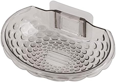 ZCMEB zidna kutija sapuna za sapun za kupaonicu Ne-klizanje odvodnje za usisavanje šalica sapuna sapuna ladice za odlaganje
