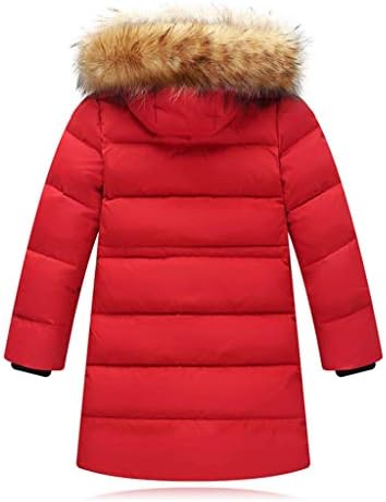 Kelon Kids Zimski kaput podstavljeni kaput Djevojke zimske dječje jakne s kapuljačama od kapuljača Faux Down Girls Outfits