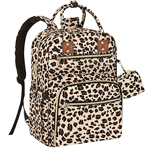 Tenot Baby Pelena vrećica ruksaka vrećice pelena za djevojčice Dječak Veliki kapacitet Baby Baby Backpack za žene leopard