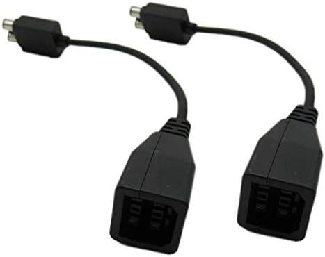 USONLINE911 2PCS Crni kabel kabela za pretvaranje kabela za pretvaranje napajanja AC napajanja za Microsoft Xbox 360, za