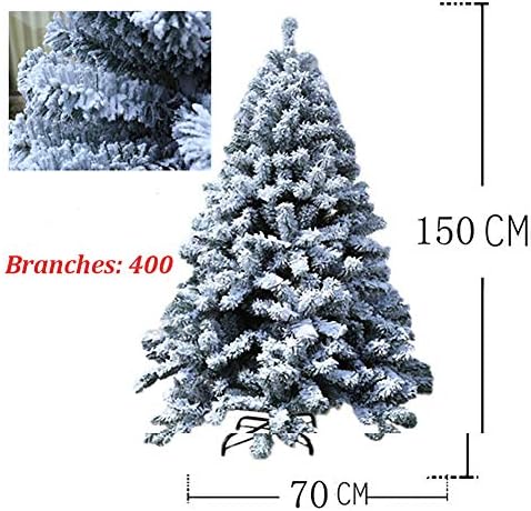 5 stopa, javno božićno drvce Umjetno božićno drvce, jelo ukrašavanje božićnog drvca sklopivi stalak lako sastavljanje odmor