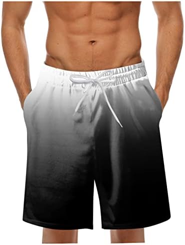 Bmisegm muške kratke kratke hlače muške proljetne ljetne hlače hlače tiskane sportske plaže hlače s džepovima za plivanje