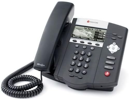 Polycom Zvučna točka IP450 Telefon - 1 x RJ -9 slušalice, 2 x RJ -45 10/100Base -TX - 3phoneline - Deskto