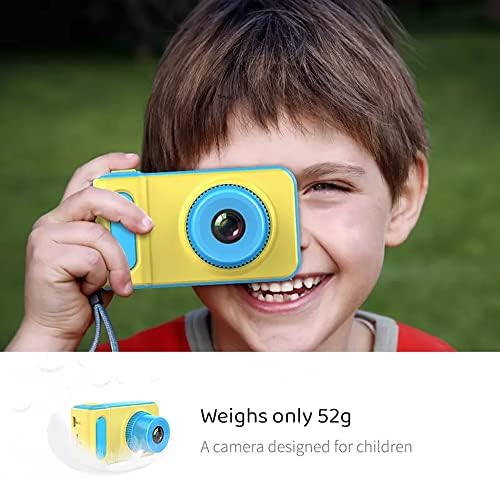 Acuvar puni 1080p Kids Selfie HD Compact Digital Photo i Video Punjiva kamera s 2 LCD zaslonom, video igrama i mikro USB