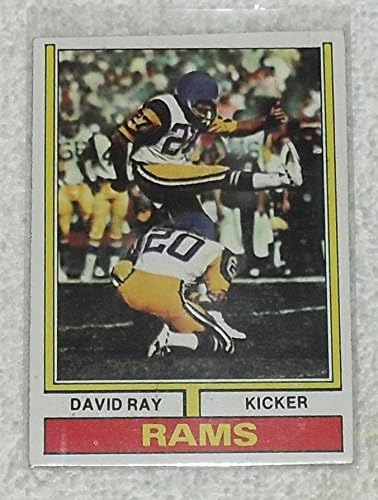 David Ray 1974 Topps La Rams NFL Football Card 443