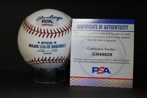 Al Dark potpisao autogram bejzbola Auto PSA/DNA AM48629 - Autografirani bejzbols