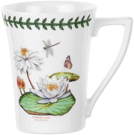 Portmeirion egzotični botanički vrt 12 unci mandarinski šalica s motivom bijele vode | Za kavu, čaj i druga pića | Sigurna