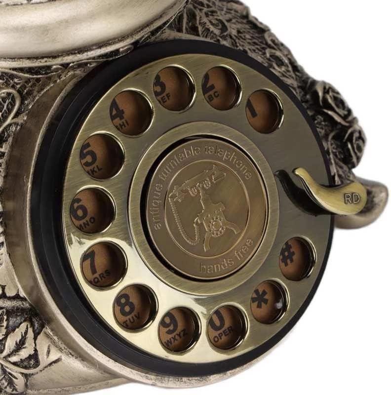 Gretd fiksna telefonska vintage rotacijski telefon retro za ured za dom za hotel