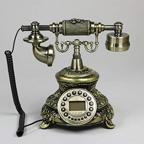 WYFDP Europska antička telefonska kuća retro telefonska fiksna fiksna telefon
