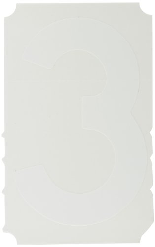 5170-3, naljepnice od 4 inča, visoka, bijela, 3