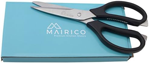 MAIRICO Premium kuhinjskim škarama i kuhinjskim škarama opće namjene - vrhunski nehrđajući čelik za dodatnu trajnost, oštrinu