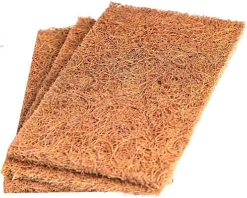 Krpa za pranje posuđa, šivana od kokosa койры nalAmudhu | Organsko kokosovo vlakno | Prirodne smeđe boje | Posuđe | Pakiranje