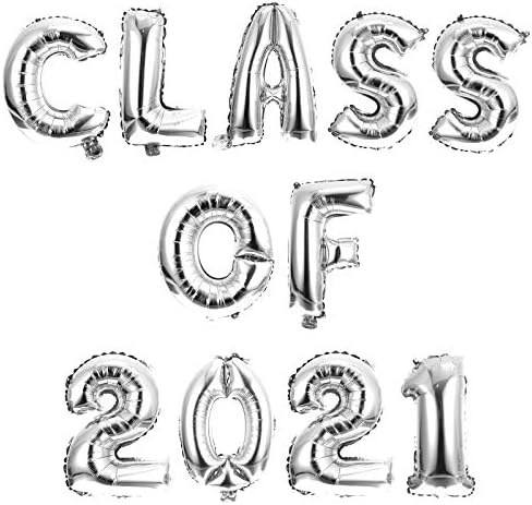 Pretyzoom 2021 Dekoracija diplomiranja 1 Set diplomiranih balona aluminijski film baloni baloni baloni sa slamom