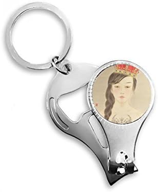 Beauty Royal Crown Kineski akvarelni akvarel za nokat za nokat ring ključ otvarač za bočicu za bočicu