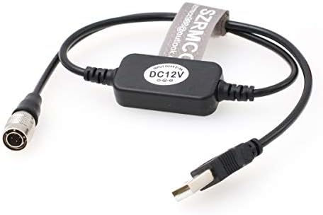 SZRMCC USB 5V 2A mobilna banka za napajanje na hirose 4 pin s pojačanim 12V kabelom za zvučne uređaje 688 644 633 Zoom F4