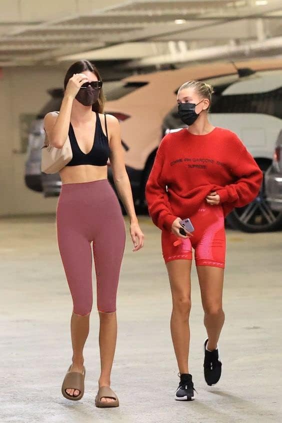 Ženske koljena dužine gamaša visoki struk Capri hlače biciklističke kratke hlače za žene joga vježba vježba kratko povremena