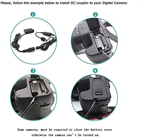 Raeisusp EP-5G DC par EN-EL25 EN-EL25A DUMMY BATERIJA + EH-5A USB priključak kabela za napajanje + QC3.0 USB adapter za Nikon