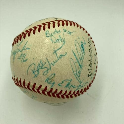 1984. tim Michigan Wolverines potpisao je bejzbol igračke igračke College World Series JSA CoA - Baseballs s autogramiranim