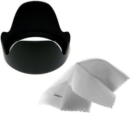 Pro digitalna leća kapuljača za Fujifilm finepix s9250 + prsten za adapter filtra/kapuljača + NW izravna krpa za čišćenje