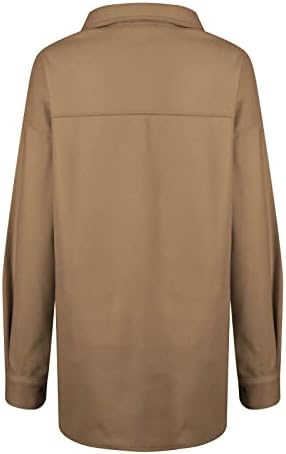 Ženski pulover opušteno u skladu s čvrstim bojama džep na otvorenom ljetno mekano udobna kravata za vježbanje košulje tenk