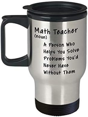Smiješne matematičke formule Putnička šalica - učitelj matematike Značenje Tumblera - Zabavni darovi za matematiku za učitelja
