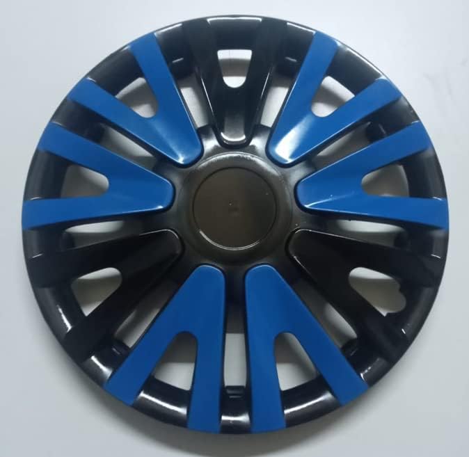 Copri set od 4 kotača s 13-inčnim crno-plavim hubcap humcip-on odgovara Honda Civic