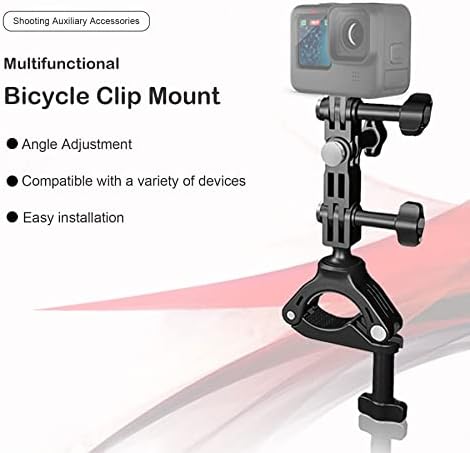 Niewalda za nadogradnju akcijske akcijske stiskanje kamere za bicikl/motocikl, 360 ° rotacijski bicikl motociklističke kamere