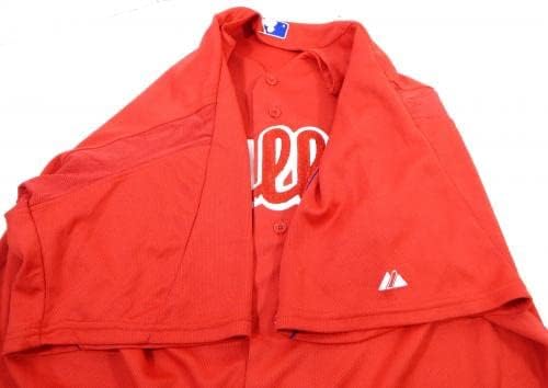 2003-06 Philadelphia Phillies prazna igra izdana Red Jersey BP ST 48 DP26143 - Igra korištena MLB dresova