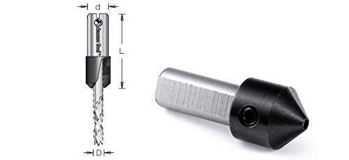 Adapter za svrdlo od 2 mm - 364020 s drškom od 10 mm za svrdlo od 2 mm