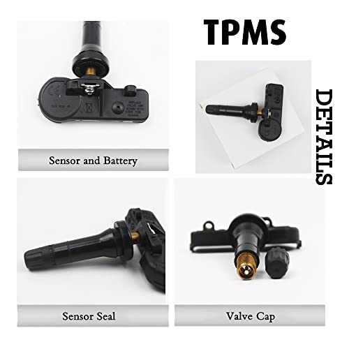 TPMS senzor, 13586335 315MHz Senzor za nadzor tlaka u gumi Kompatibilan s Chevrolet GMC Cadillac Buick zamjenjuje 13586335