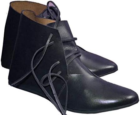 AllbestStuff srednjovjekovna kožna cipela dužina gležnjača renesansna čizma