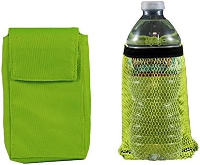 Clakit mali džep i mala boca s bocama s bocama za vodu - Dovitak za ruksak za planinara, putnika, putnika i učenika