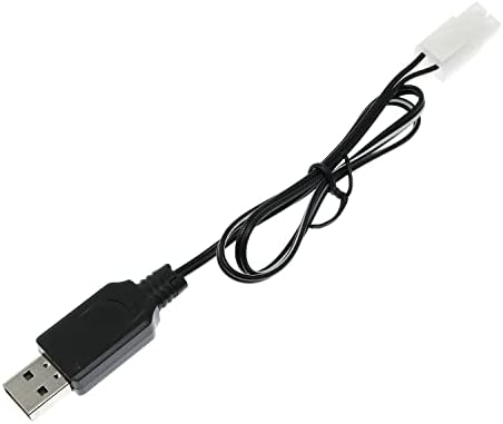 USB Charger RLECS NI-CD, KET-2P, 7.2V kabel za punjenje USB punjača za RC Truck RC bager RC Battleship Airsoft Puška Električna