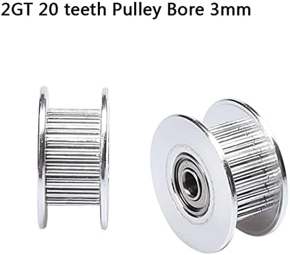 Remenice za remen koji se pojavljuju od ljianing-a 3D pisač 2gt 20 zubi kotač Perlin Pasivni praznina kotača GT2 remenica