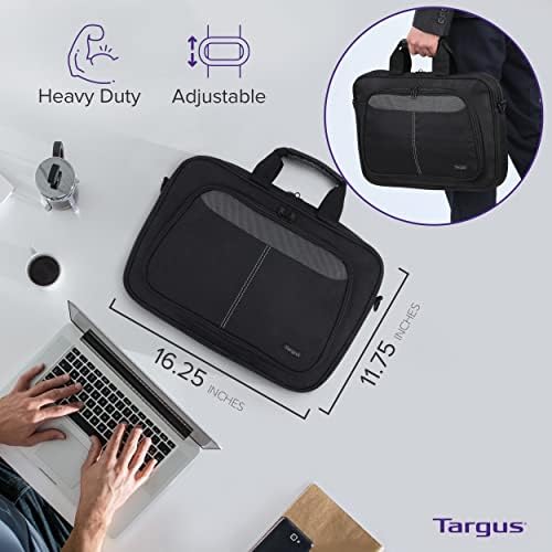 Targus torba za prijenosno računalo za 15.6 prijenosna računala, računalna vreća za nošenje uređaja do 15,6, tanka vreća