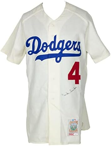 Duke Snider potpisao Los Angeles Dodgers M&N Cooperstown Baseball Jersey JSA - Autografirani MLB dresovi