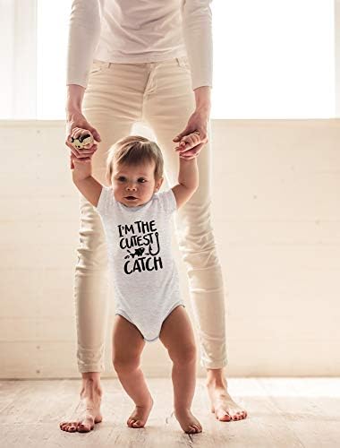 CBTwear i ' m the Cutest Catch - Smiješno odijelo za ribolov - Slatka je beba cijelo body za bebe
