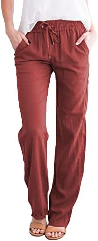 Joga hlače Plus size kratke ženske ravne ravne elastične hlače duge joga hlače s džepovima za žene veličine plus