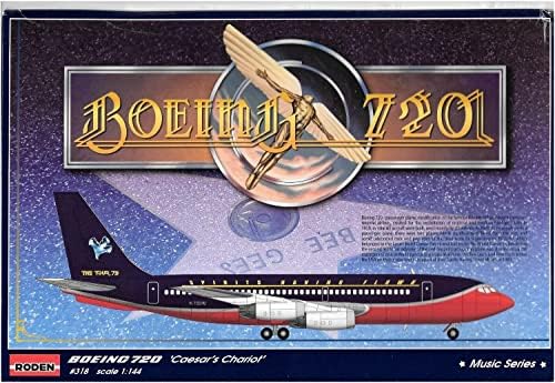 ローデン RODEN RE14318 1/144 Američki Boeing 720 CAESARS CHARIOT ROCKSTAR TOUR PUTOVANJE AIRPLONE 1979 Plastični model