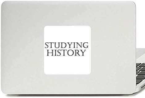 Kratka fraza koja proučava povijest naljepnica naljepnica vinil paster ukras računala