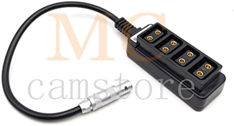 McCamstore 0S 4PIN do 4-Portona D-Tap Hub Sparitter, ženski p-tap d-tap hub adapter za razdjelnik za fotografiju snage