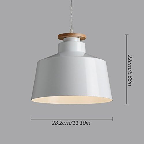 Vyyaf prekrasna elegantna bijela privjesna svjetla viseća svjetiljka moderni minimalističko učvršćenje svjetiljke od željeznog