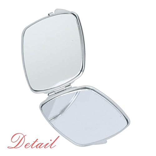 Simbol tipkovnice Ctrl Art Deco Poklon modno ogledalo prijenosna kompaktna džepna šminka dvostrana staklo